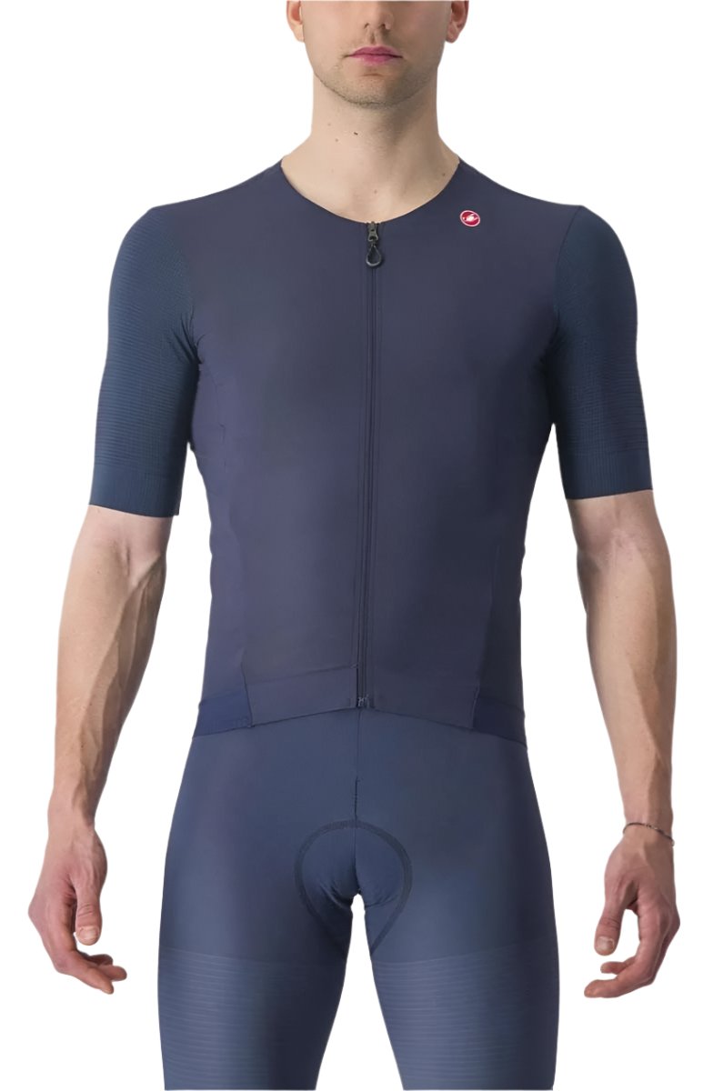 CASTELLI PREMIO BLACK JERSEY BELGIAN BLUE FRONT