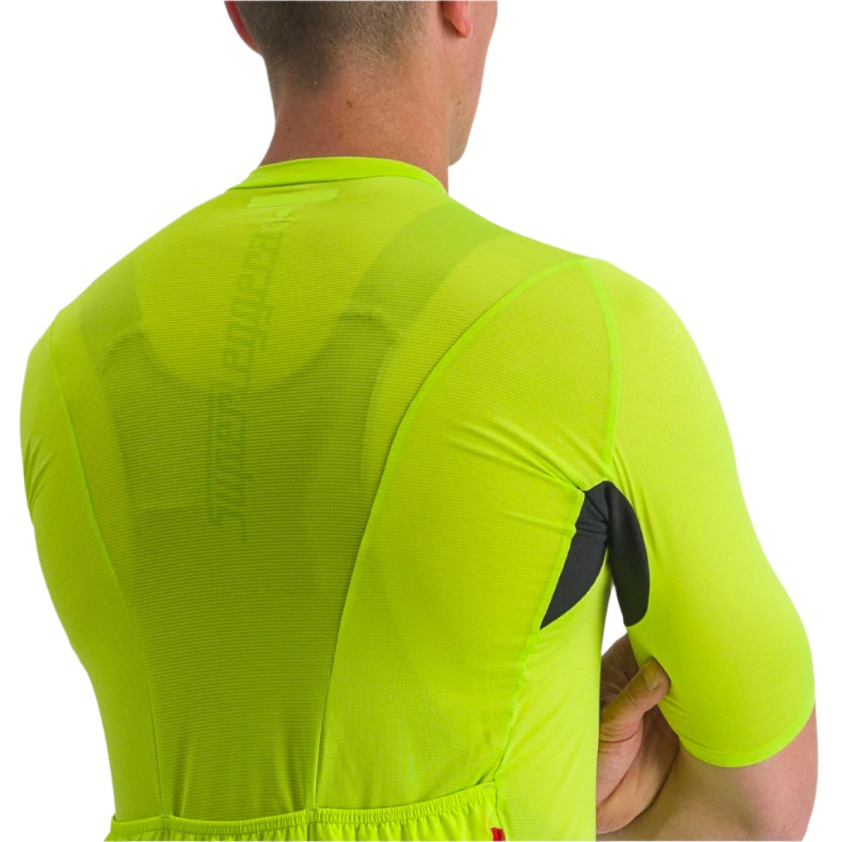 CASTELLI SUPERLEGGERA 3 JERSEY ELECTRIC LIME BACK