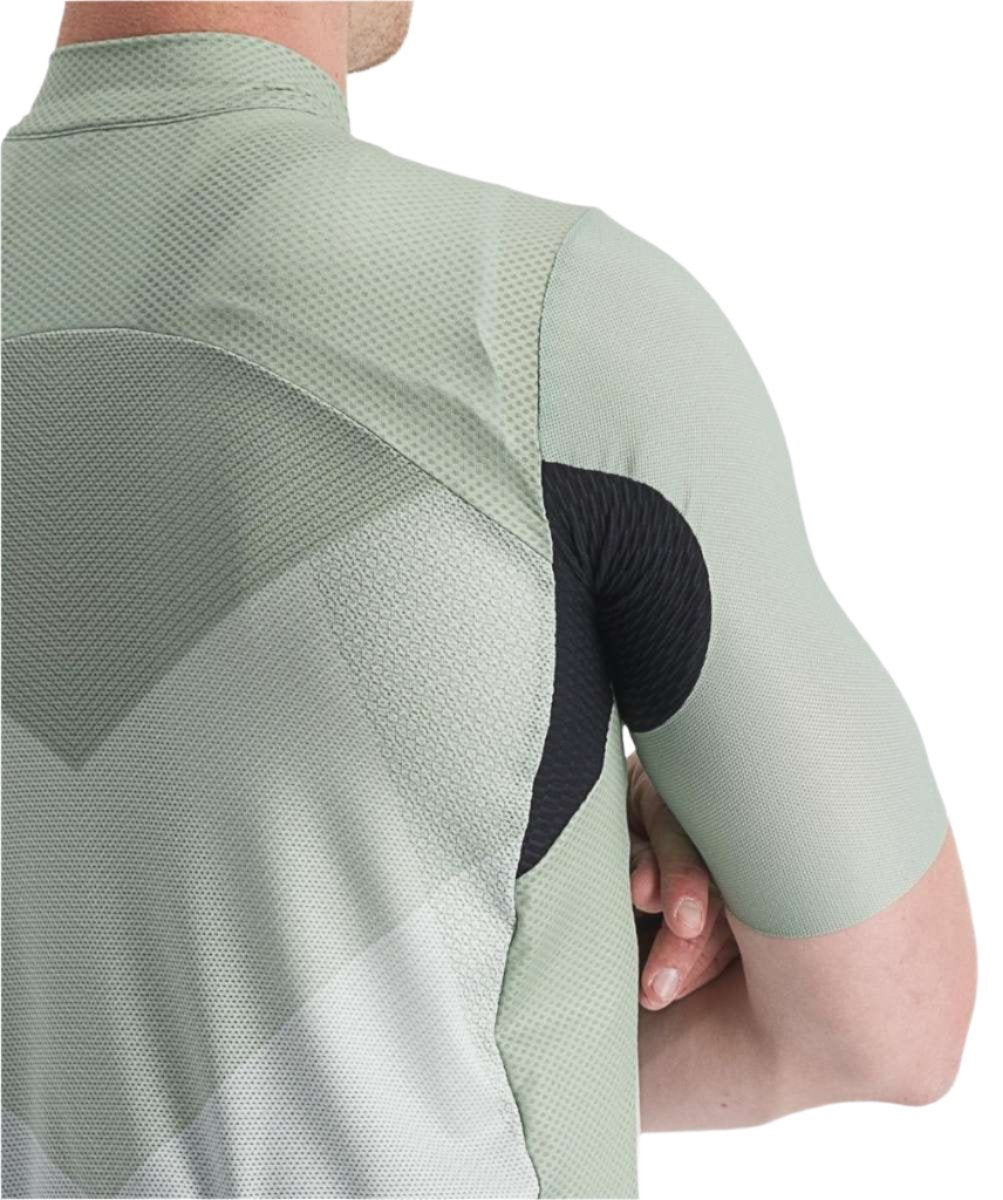 CASTELLI ENDURANCE PRO JERSEY DEFENDER GREEN SLEEVE
