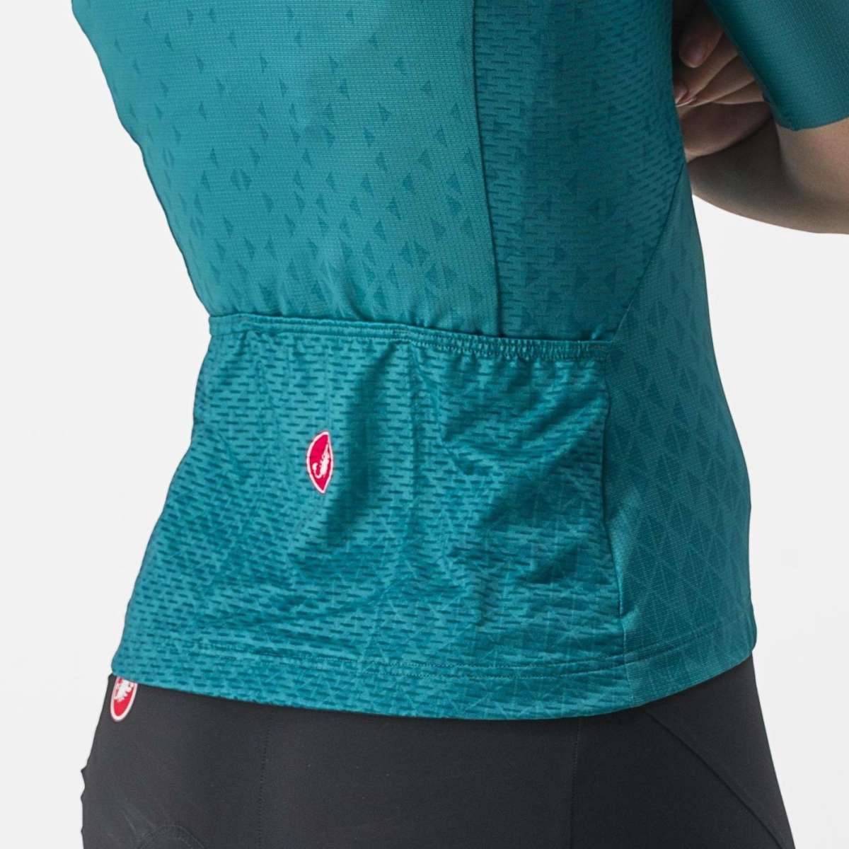 Castelli Pezzi Womens Jersey Quetzal Green