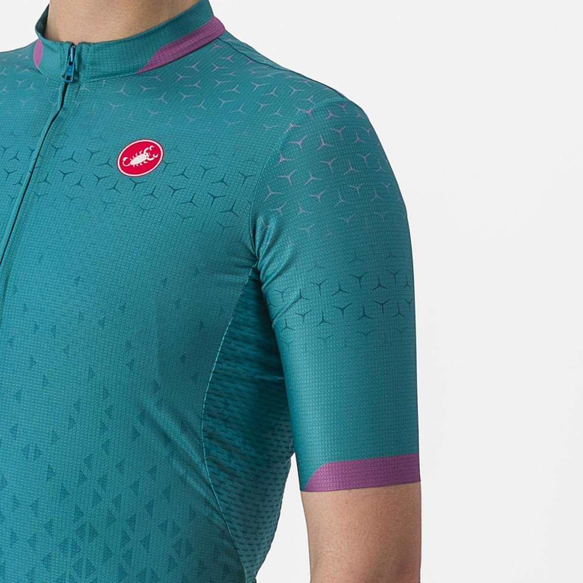 Castelli Pezzi Womens Jersey Quetzal Green