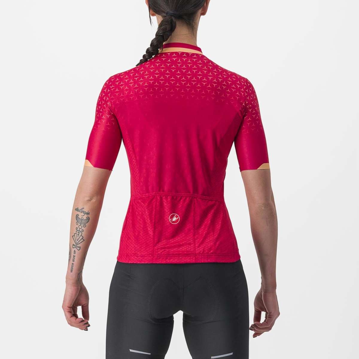 Castelli Pezzi Womens Jersey Persian Red