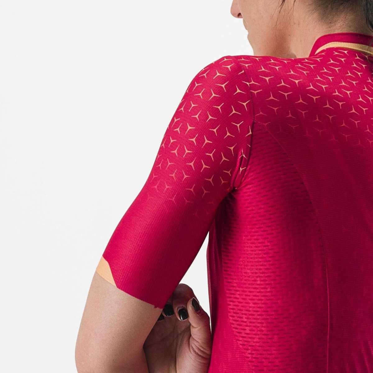 Castelli Pezzi Womens Jersey Persian Red