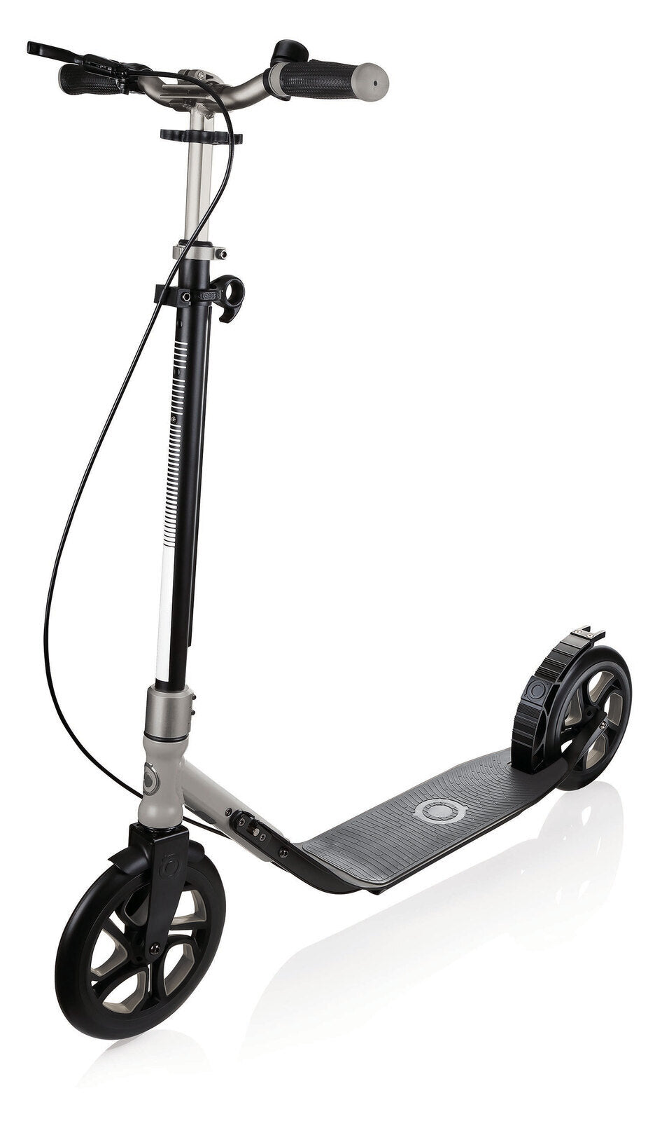 Globber ONE NL 230 Ultimate Adult Scooter - Titanium/Lead Grey