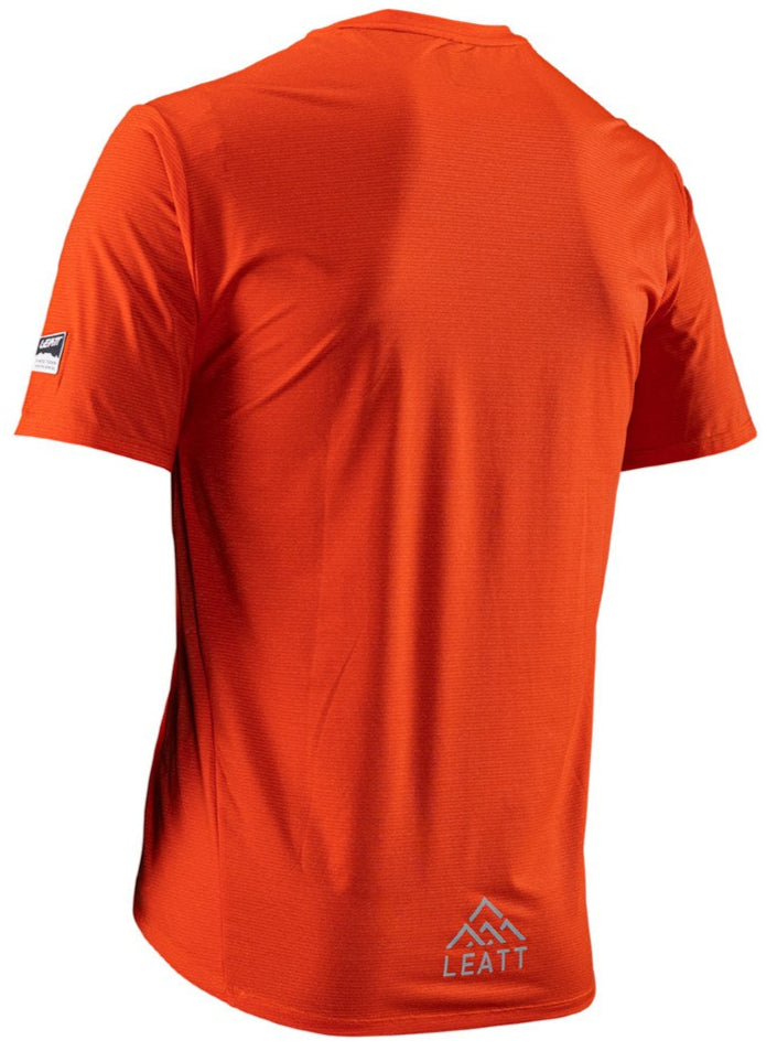 Leatt MTB Trail 1.0 X-Flow Jersey Glow Small BACK