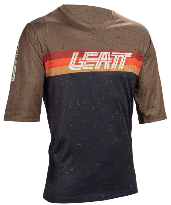 Leatt MTB Enduro 3.0 Jersey Brown/Black XX-Large