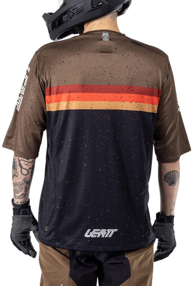 Leatt MTB Enduro 3.0 Jersey Brown/Black XX-Large