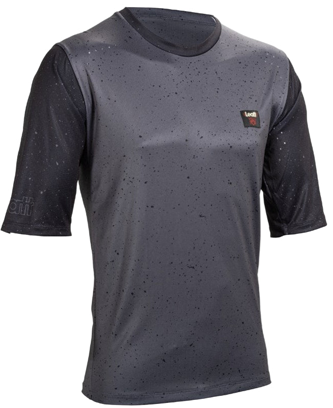 Leatt MTB Enduro 3.0 Jersey Graphite SIDE FRONT