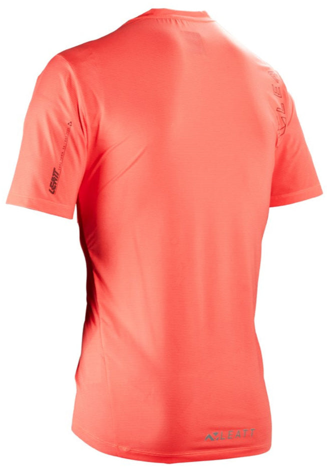 Leatt MTB Trail 1.0 X-Flow Neon Jersey BACK