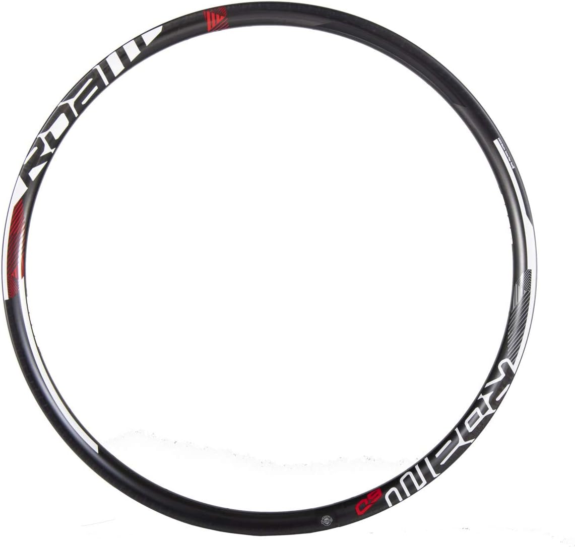 SRAM Roam 60 Carbon Rim 24 Hole 26" Asymmetric Black With Decals