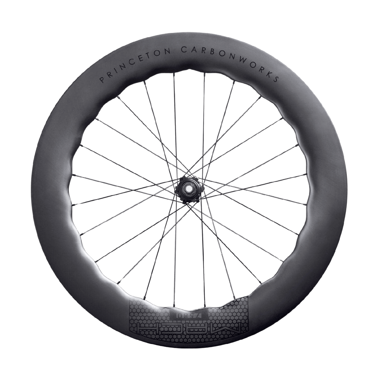 Princeton MACH 7580 Disc Brake White Industries Campagnolo Carbon Rear Wheel Black