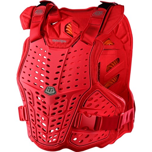 Troy Lee Desgins 26.1 Rockfight Ce D30 Chest Protector Red