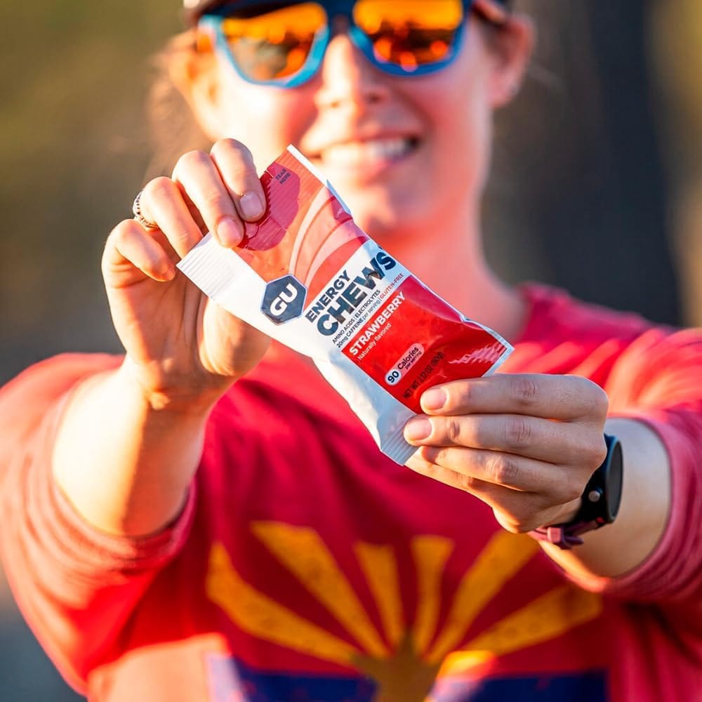 GU Energy Chews Strawberry flavour