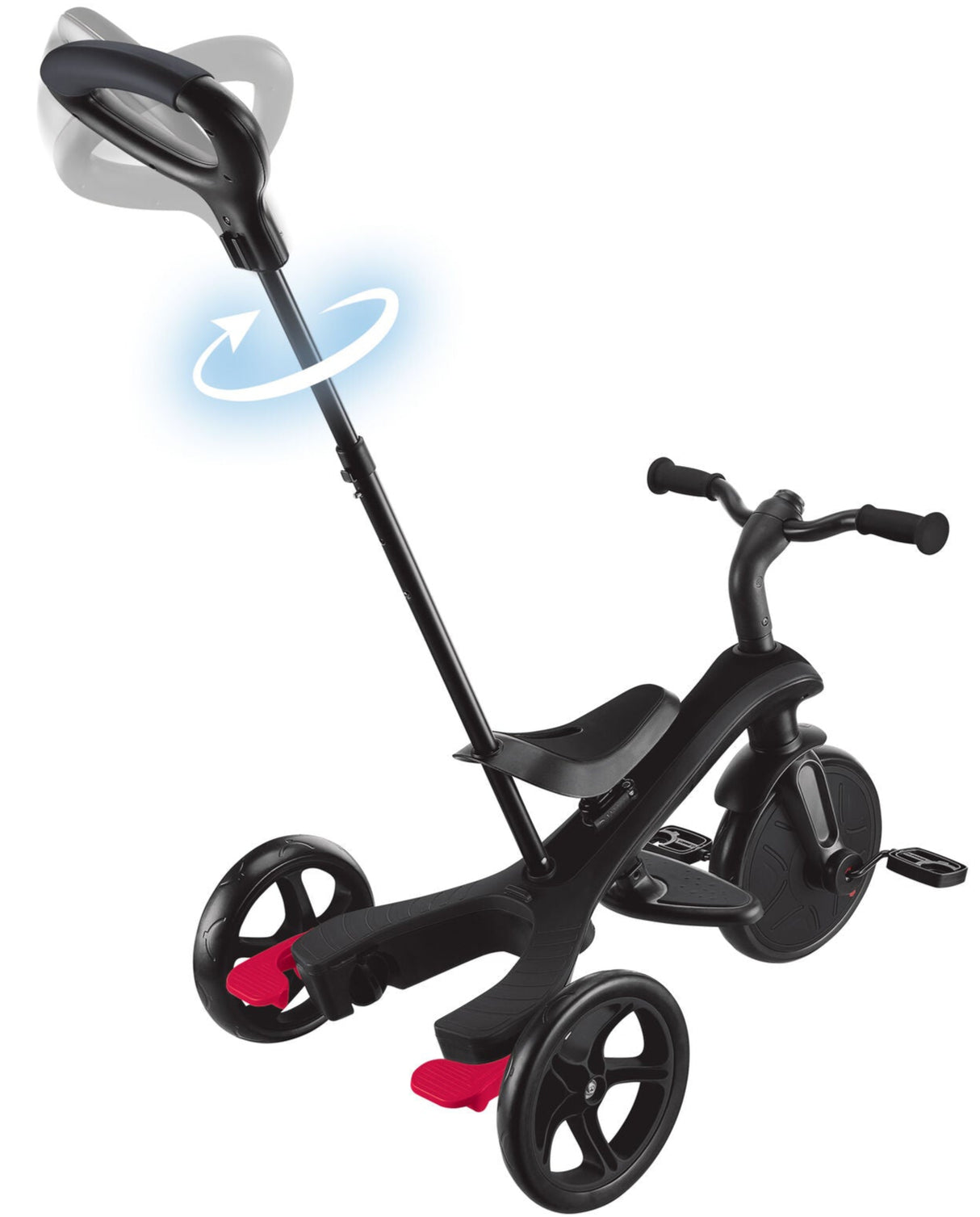 Globber Explorer Trike 4-in-1 Black