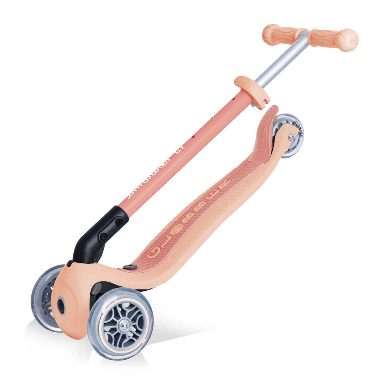 Globber ECOLOGIC GO UP Foldable Plus Convertible Scooter - Peach
