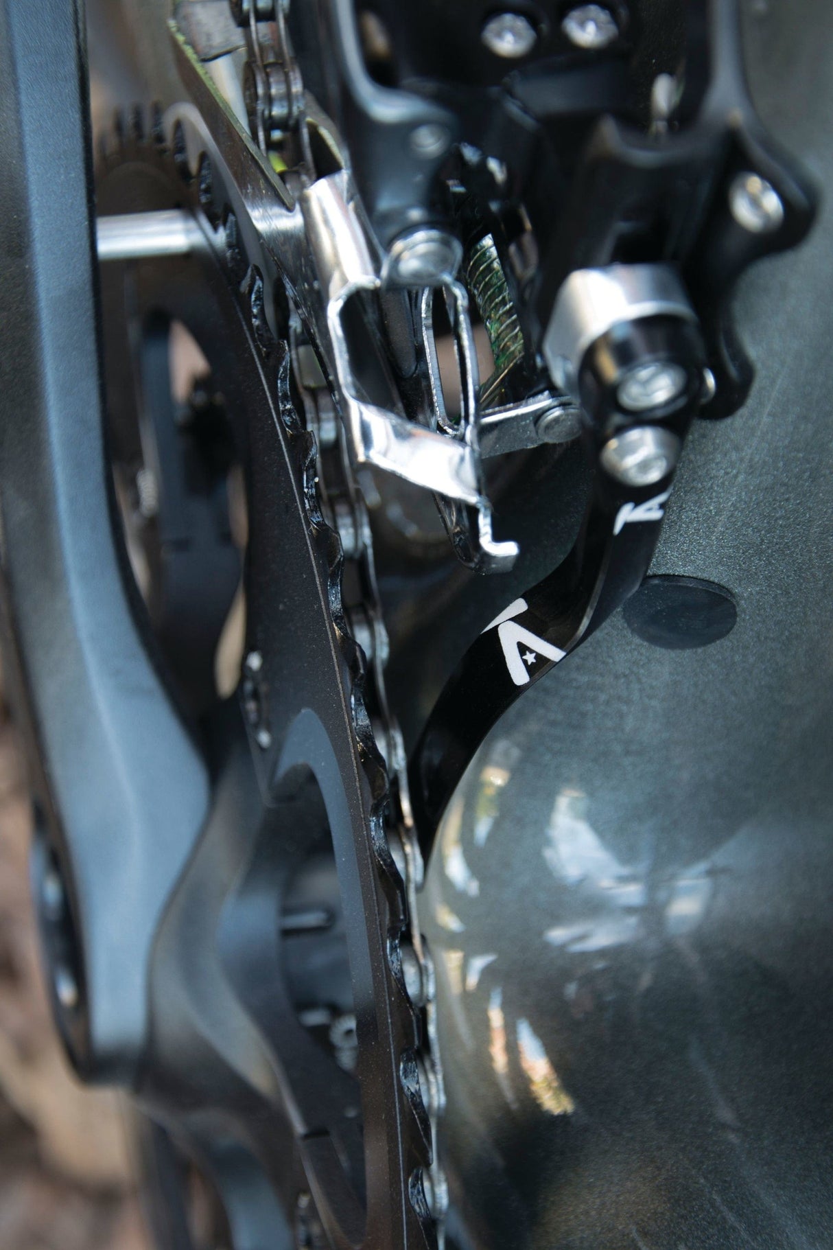 K-Edge Braze-On Road Pro Chain Catcher - Black