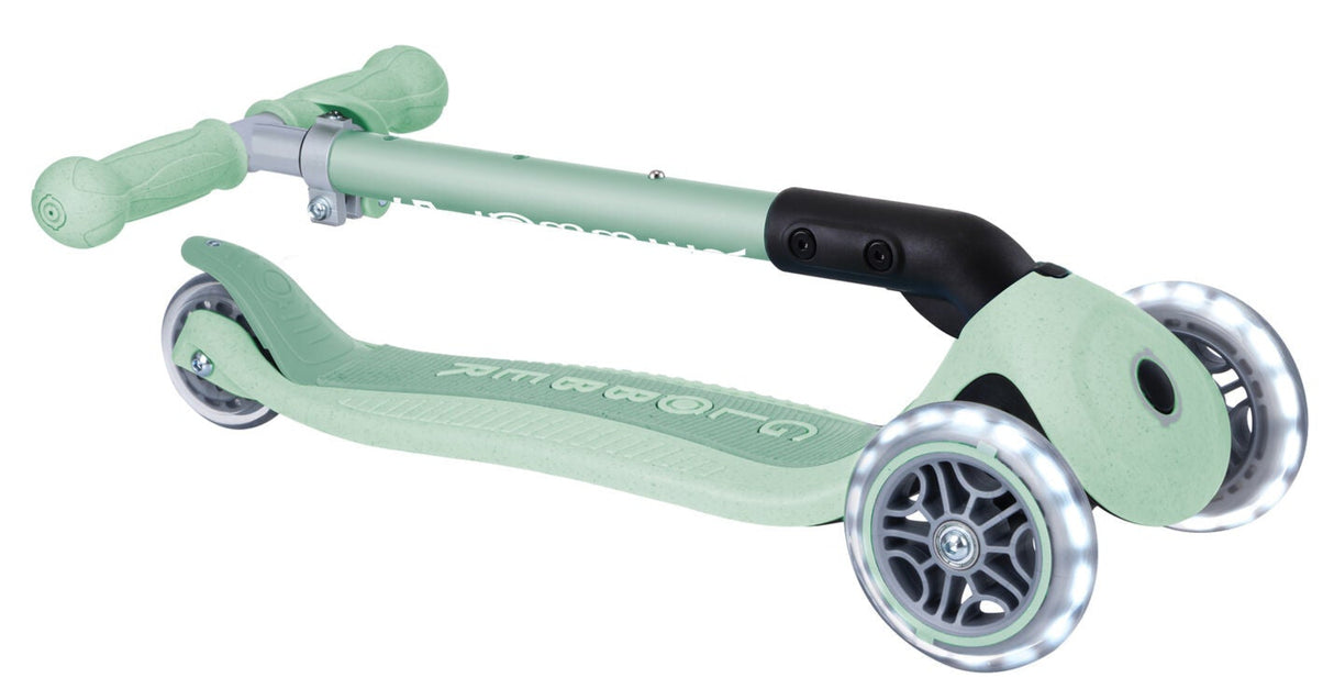 Globber ECOLOGIC JUNIOR Foldable Scooter With Lights