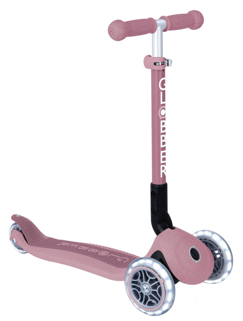 Globber ECOLOGIC JUNIOR Foldable Scooter With Lights