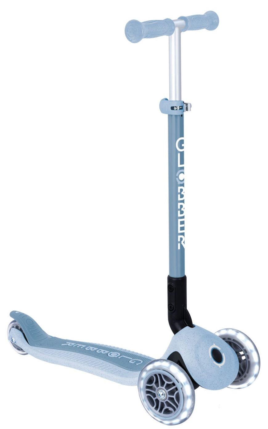 Globber ECOLOGIC PRIMO Foldable Scooter with Lights