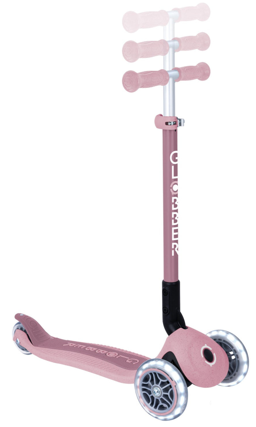 Globber ECOLOGIC PRIMO Foldable Scooter with Lights