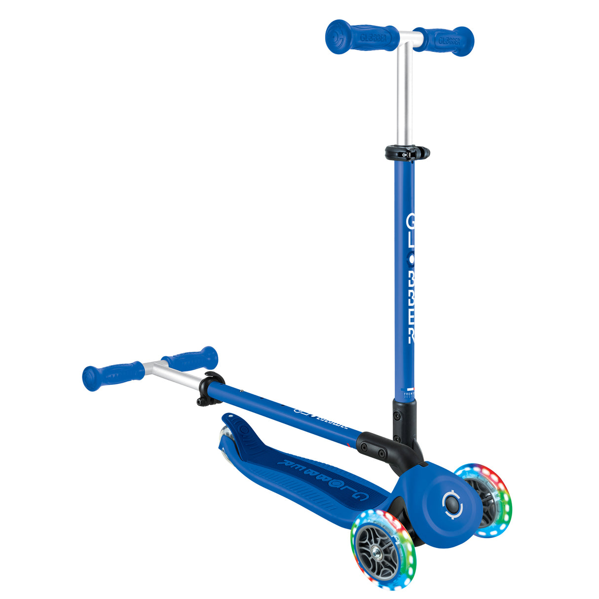Globber GO UP ACTIVE with Lights Kids Scooter