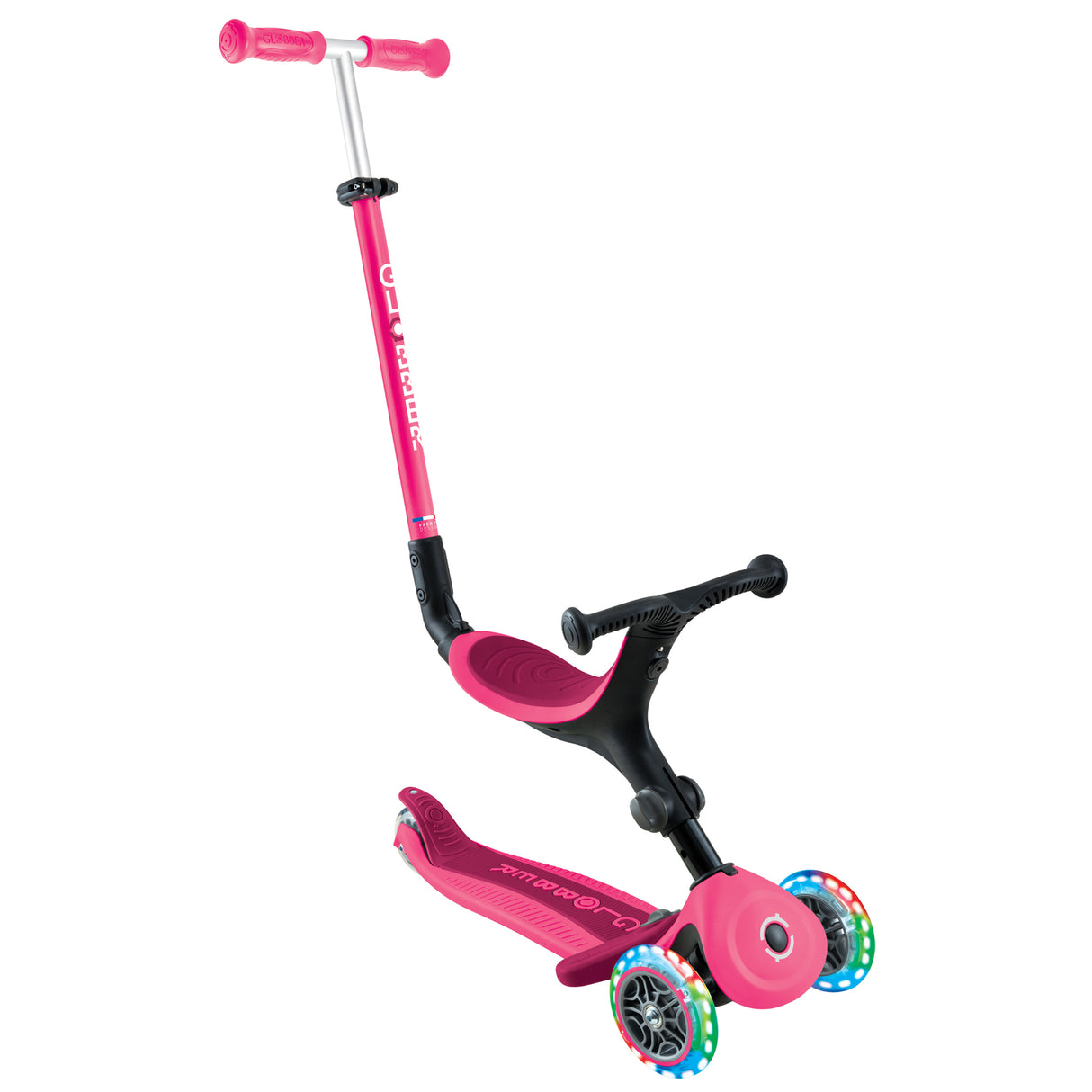 Globber GO UP ACTIVE with Lights Kids Scooter