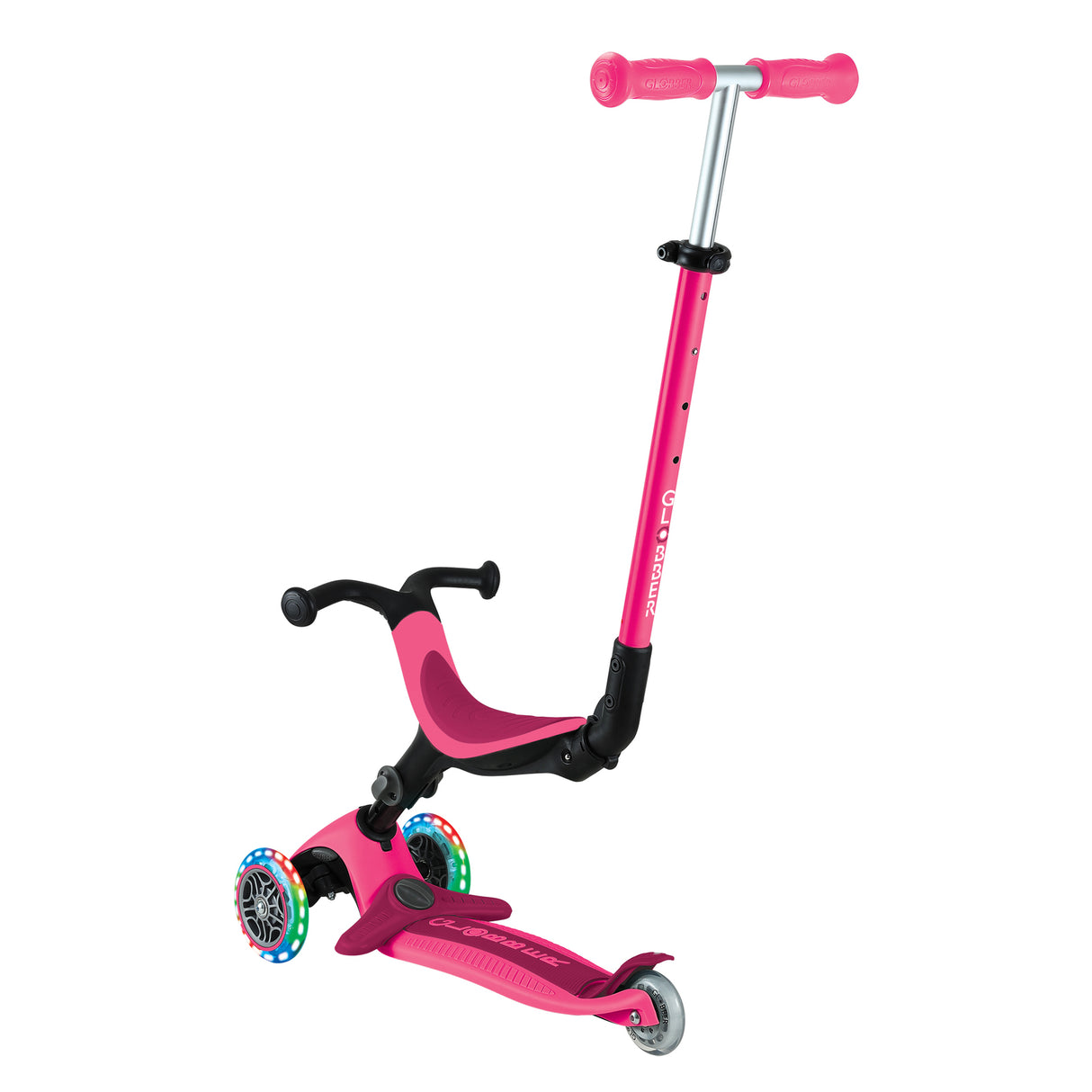 Globber GO UP ACTIVE with Lights Kids Scooter