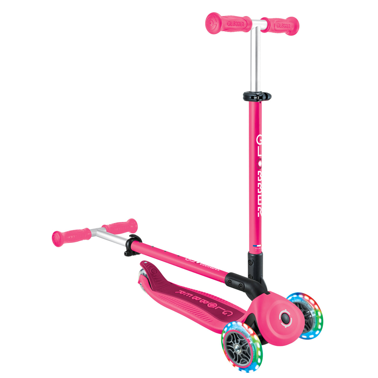 Globber GO UP ACTIVE with Lights Kids Scooter
