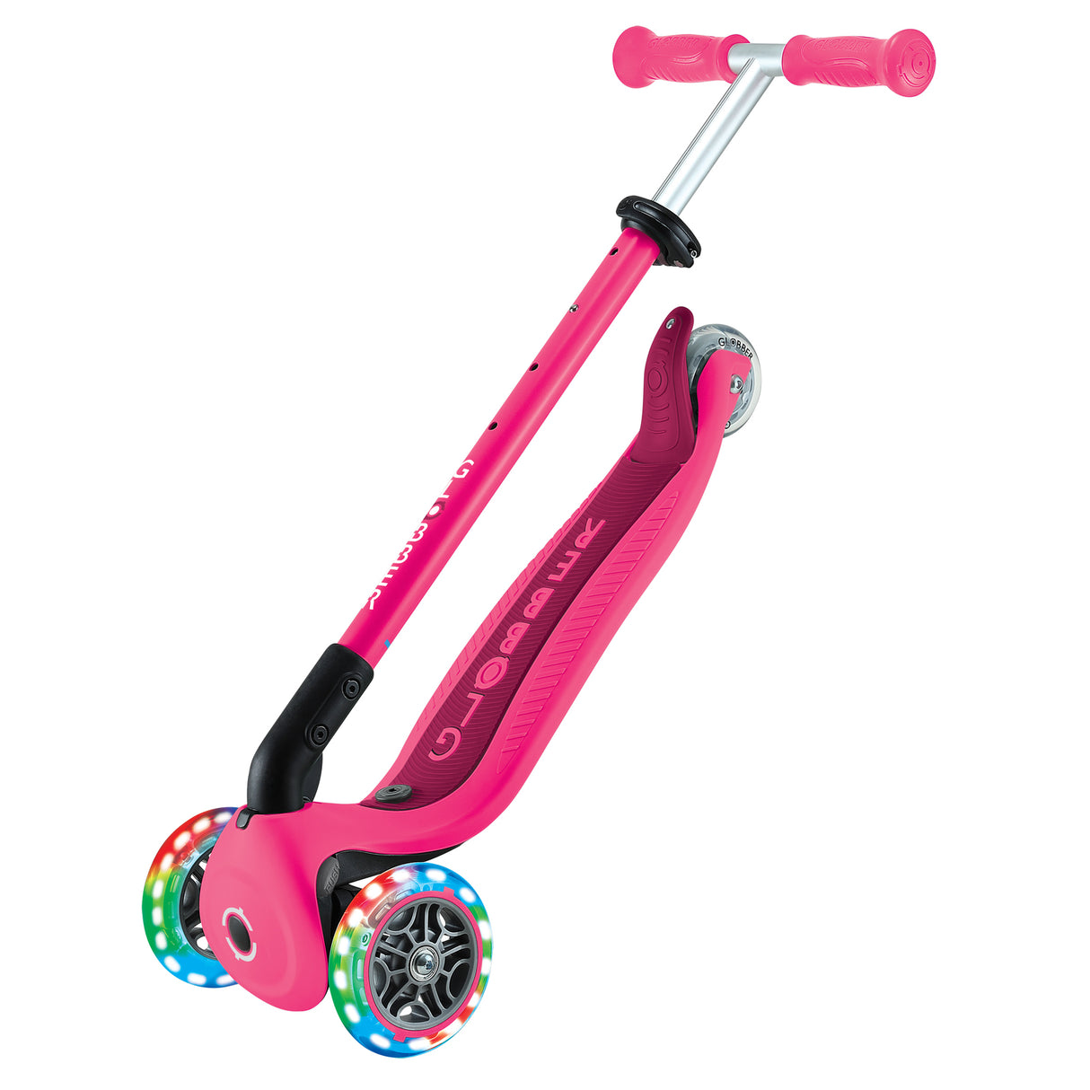Globber GO UP ACTIVE with Lights Kids Scooter