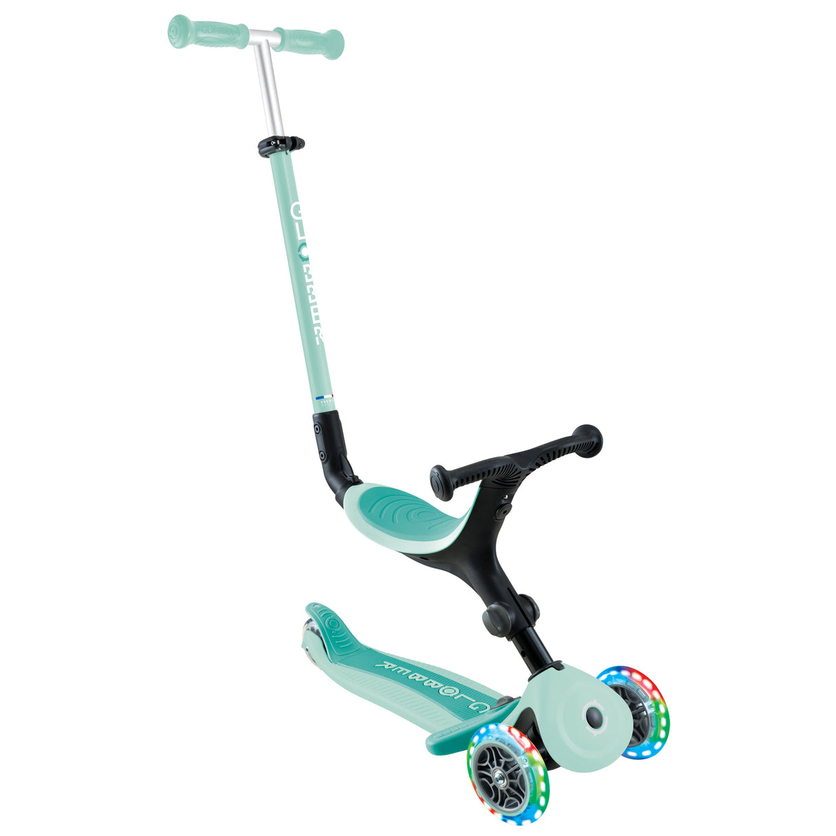 Globber GO UP ACTIVE with Lights Kids Scooter