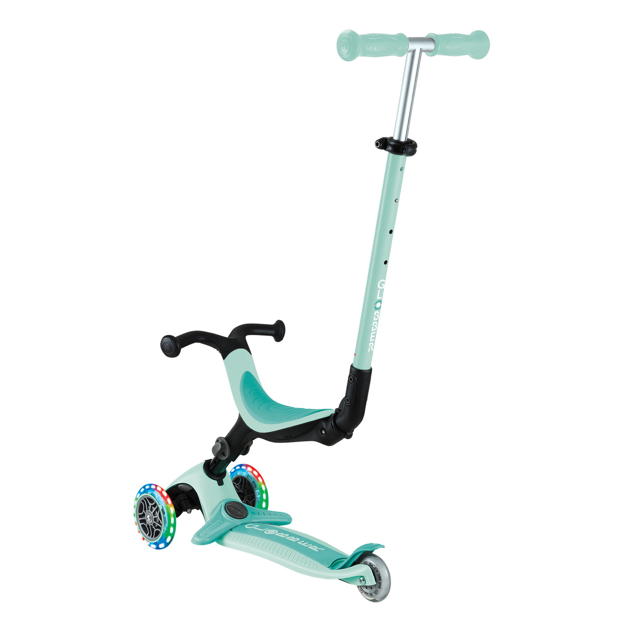 Globber GO UP ACTIVE with Lights Kids Scooter
