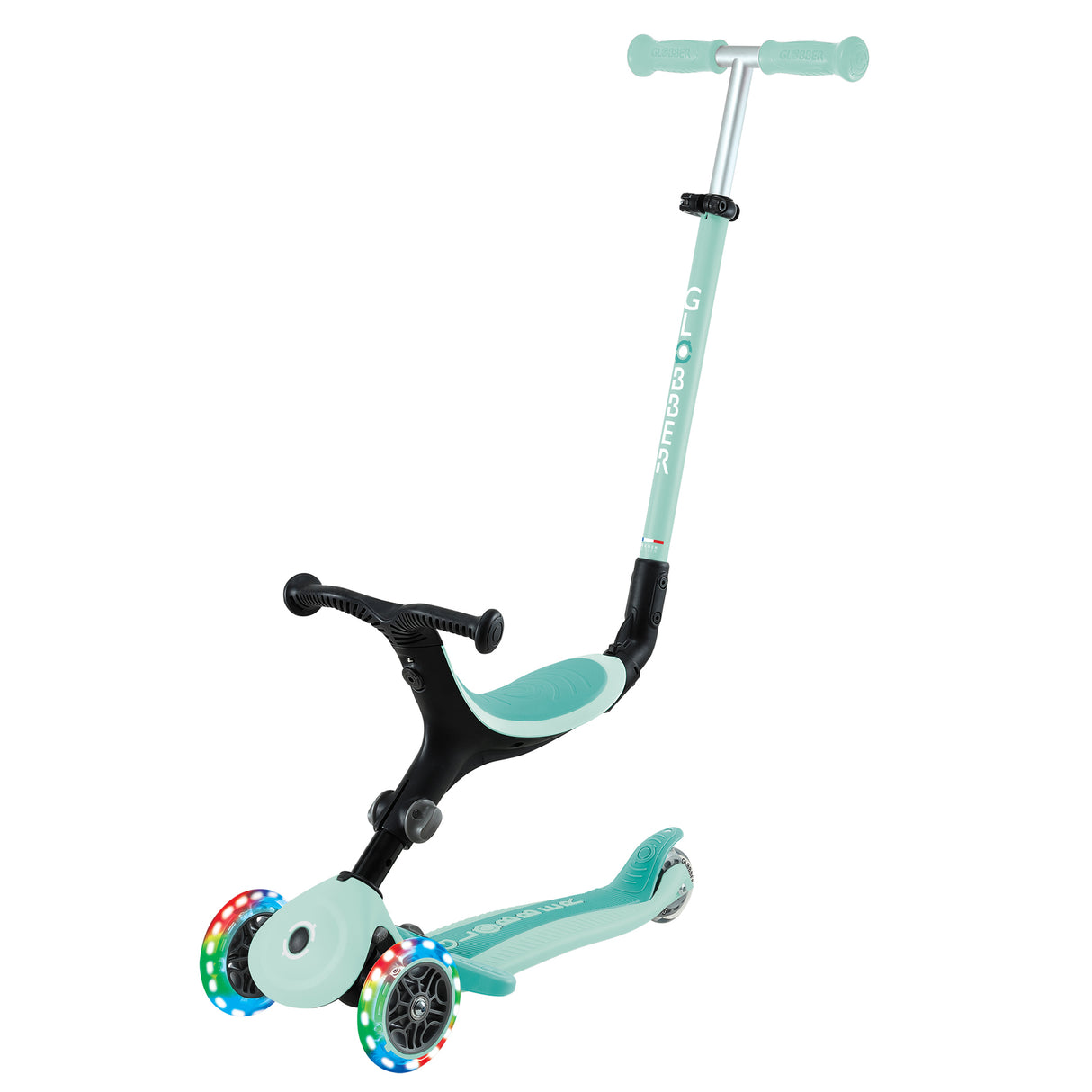 Globber GO UP ACTIVE with Lights Kids Scooter