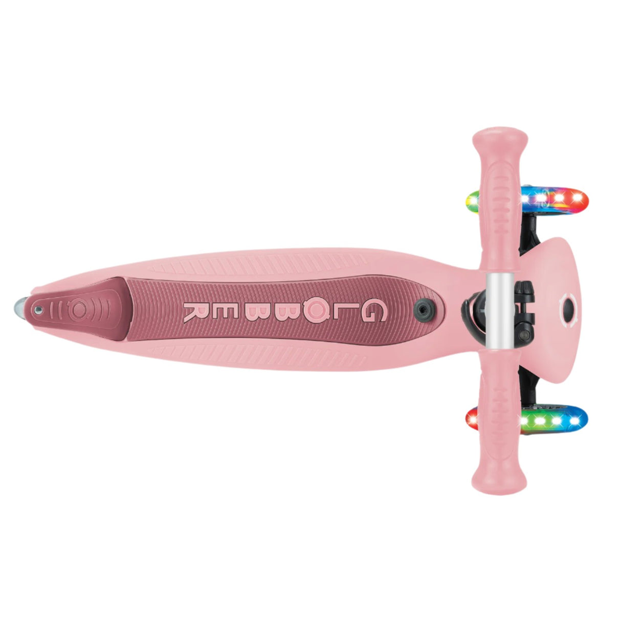 Globber Go Up Active Lights 360 - Pastel/Deep Pink