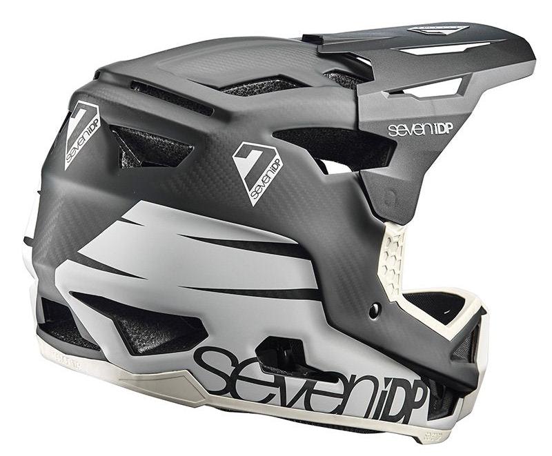7IDP PROJECT 23 CARBON HELMET - COOL GREY/RAW CARBON