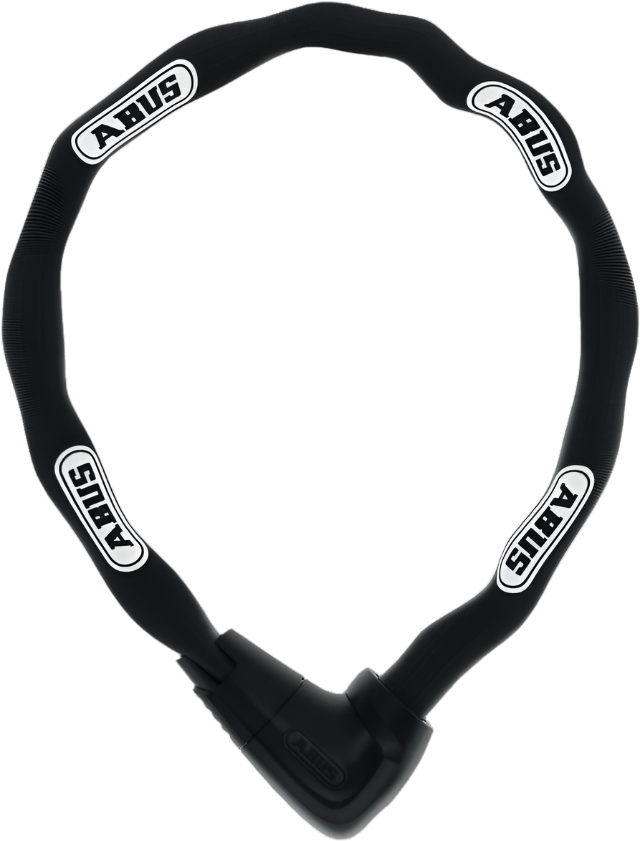 ABUS STEEL-O-CHAIN 9808K - 85CM x 8MM Chain Lock Black