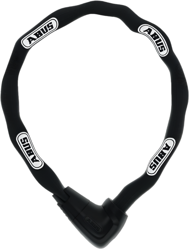 ABUS STEEL-O-CHAIN 9809K - 85cm x 9MM Chain Lock Black