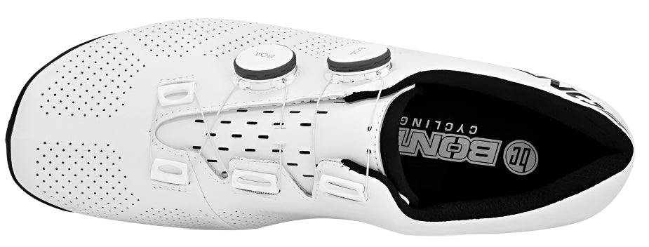 BONT Riot+ 24 Wide Fit Carbon Road Shoes White