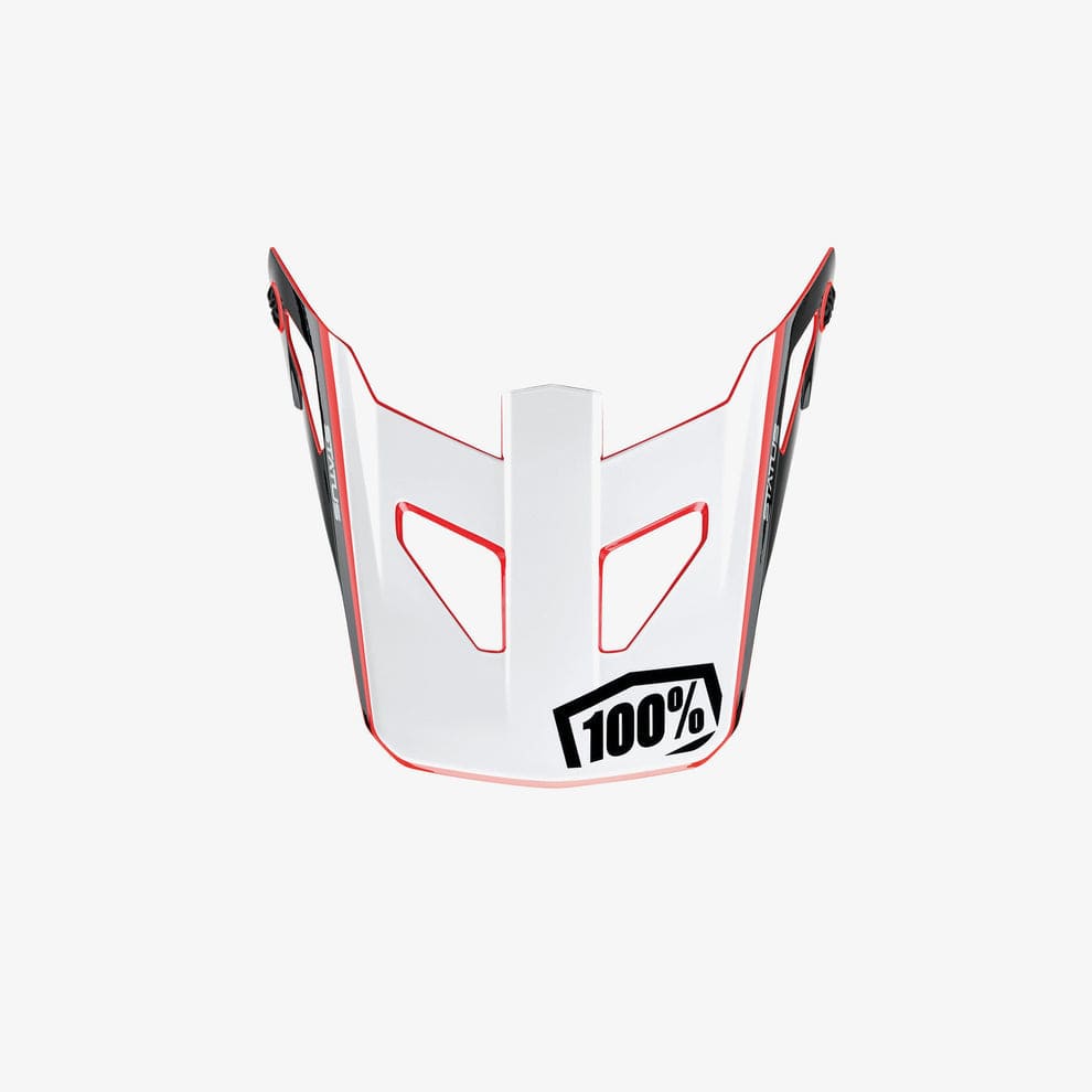 100 Percent STATUS Repl Visor Hellfire