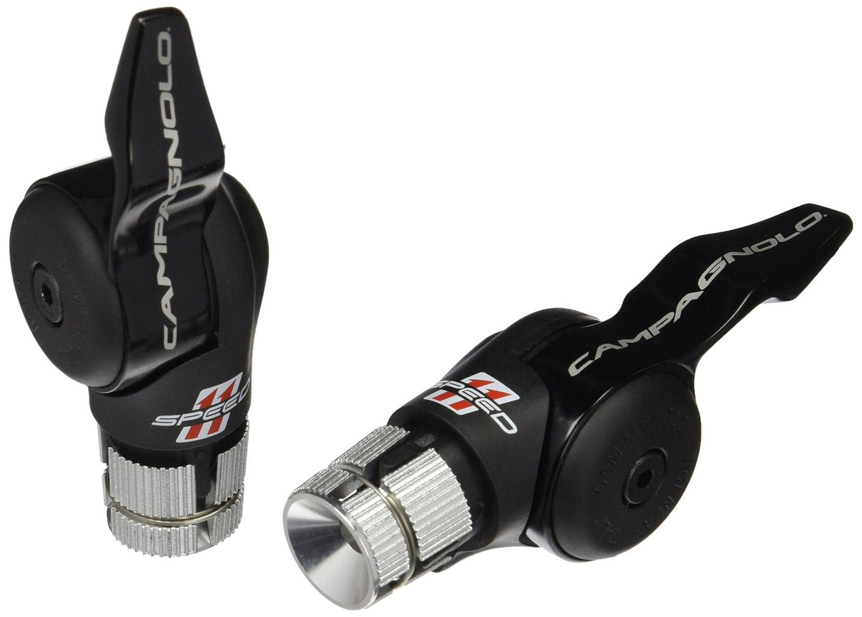 Campagnolo TT Alloy 11 Speed Bar-End Shifting Lever Set + Cables
