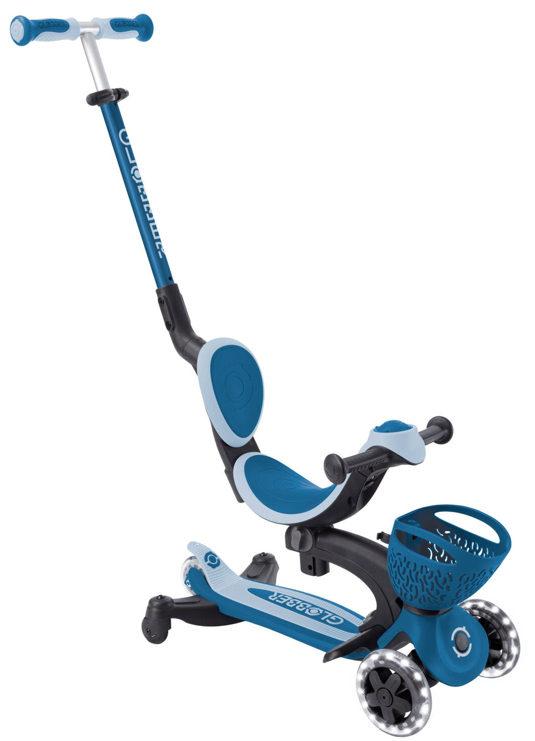 Globber Go Up Baby Lights 360 Scooter