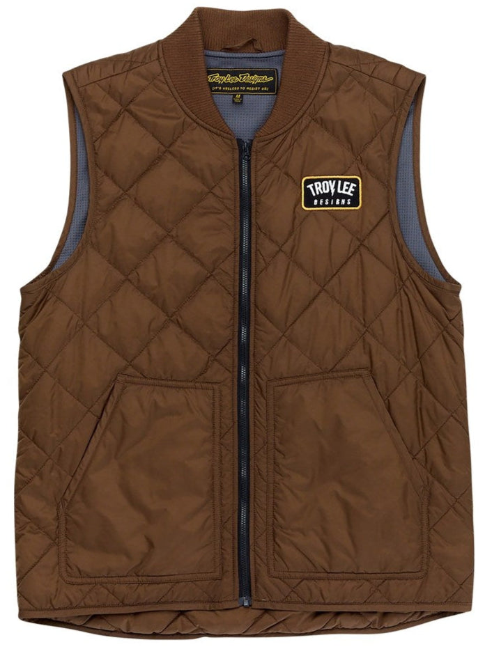 Troy Lee Designs RUCKUS RIDE VEST MONO CHOCOLATE FRONT