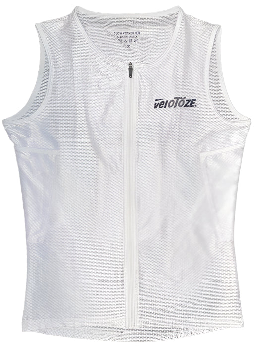 VeloToze Cooling Vest Men's White front