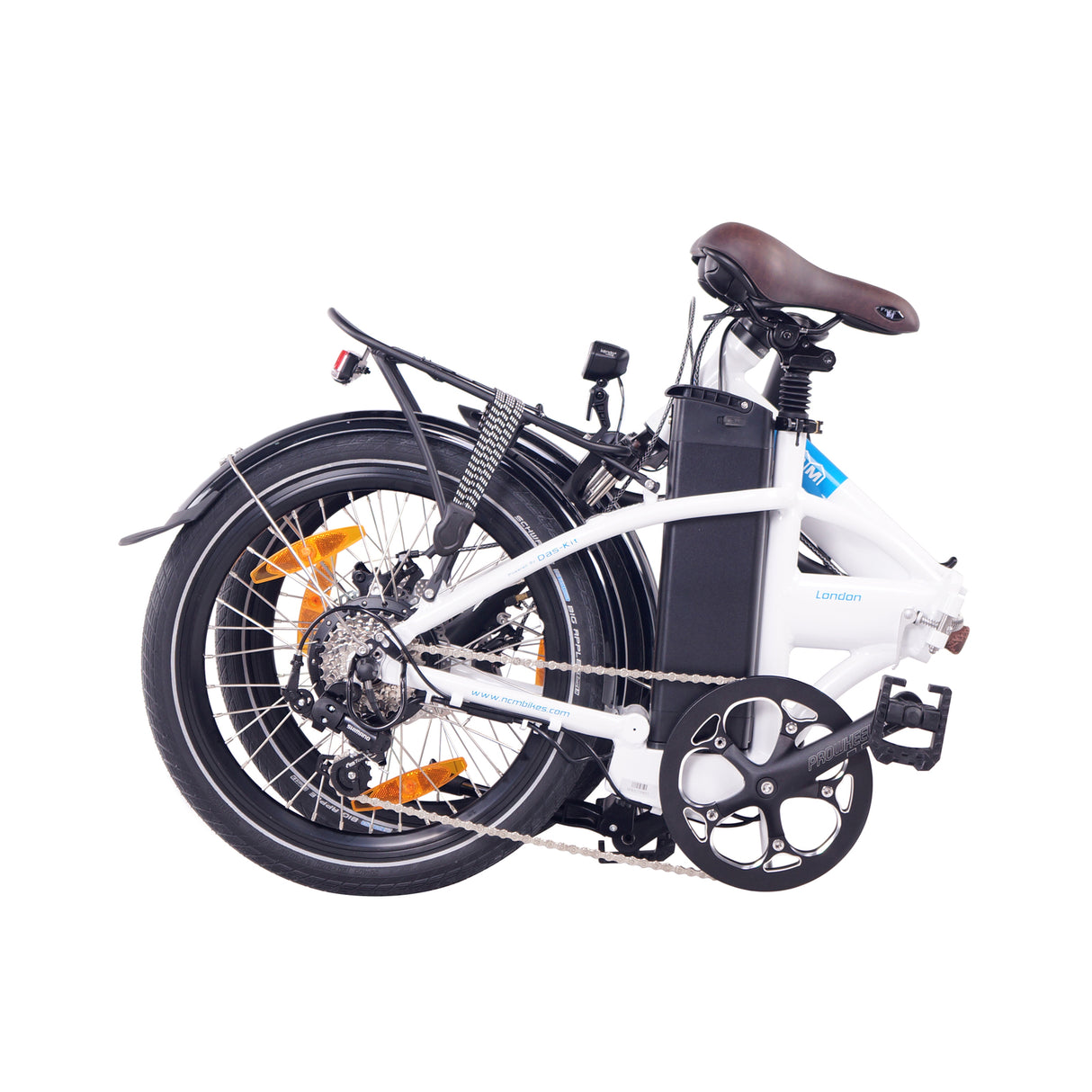 NCM London Folding E-Bike, 250W, 36V 15Ah 540Wh Battery 20"