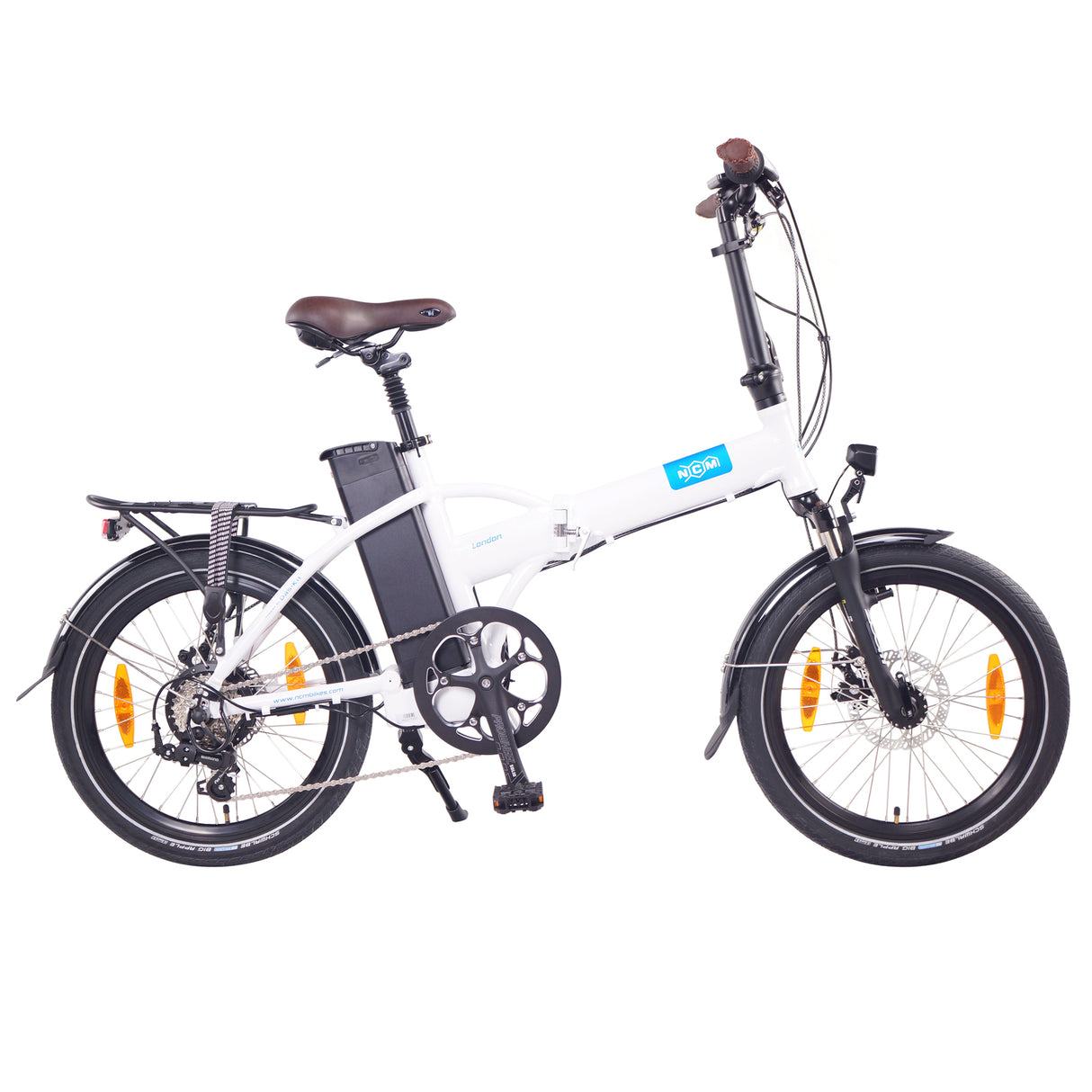 NCM London Folding E-Bike, 250W, 36V 15Ah 540Wh Battery 20"