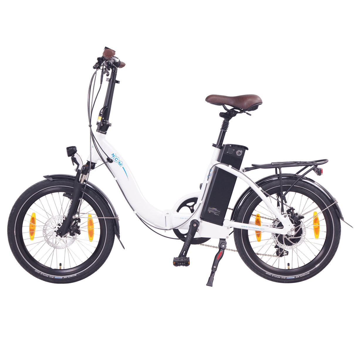 NCM Paris Folding E-Bike, 250W, 36V 15Ah 540Wh Battery, Size 20"