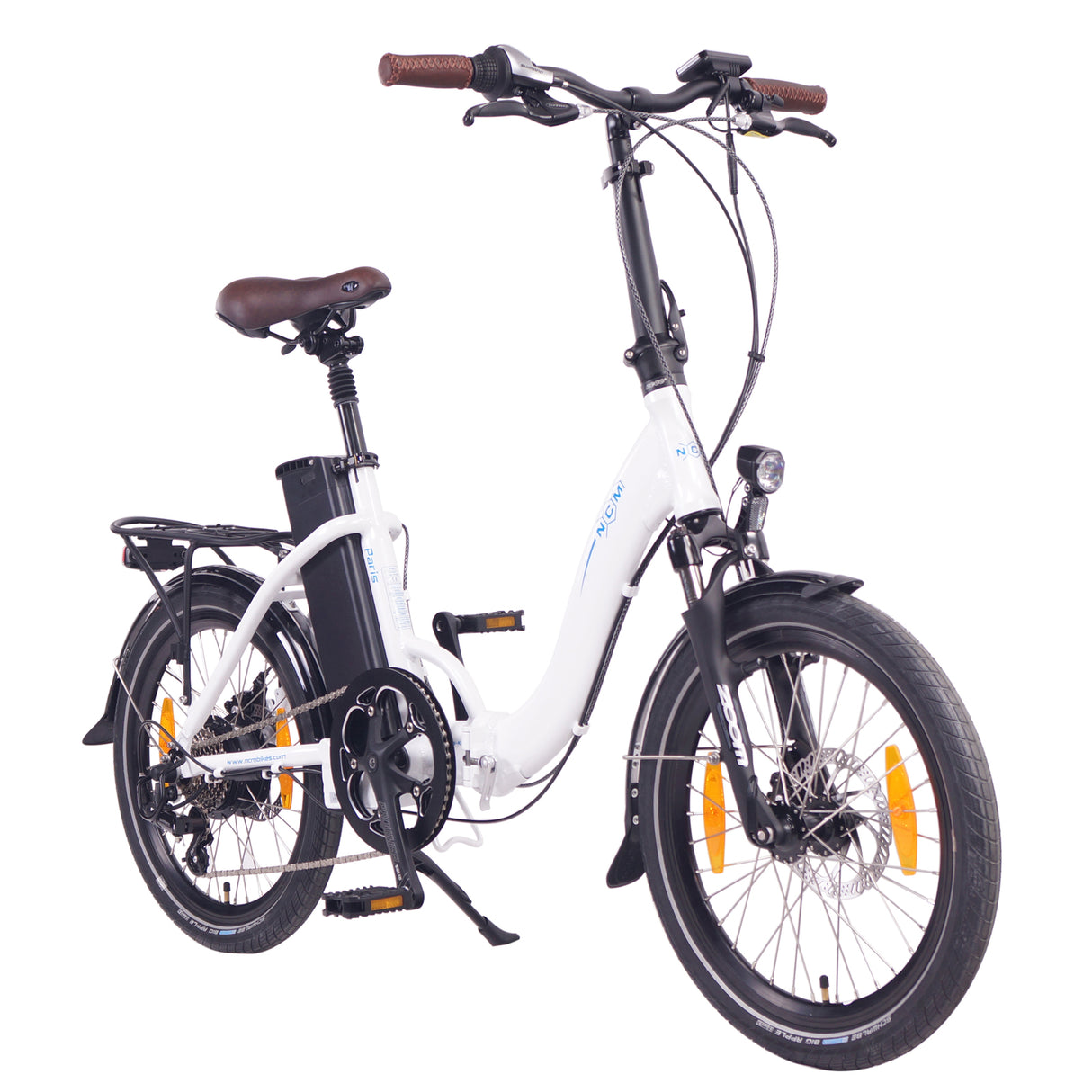 NCM Paris Folding E-Bike, 250W, 36V 15Ah 540Wh Battery, Size 20"