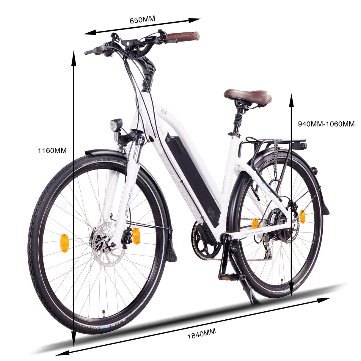 NCM Milano Plus Trekking 28inch e-Bike