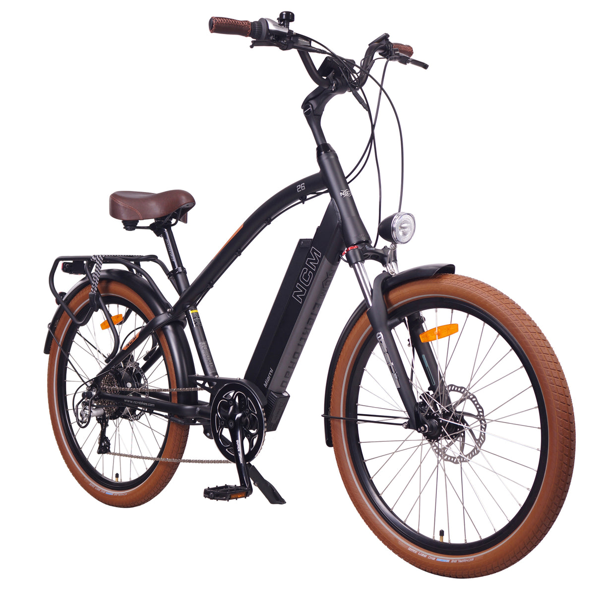 NCM Miami 48V 16Ah 768Wh 26" Cruiser Electric Bike