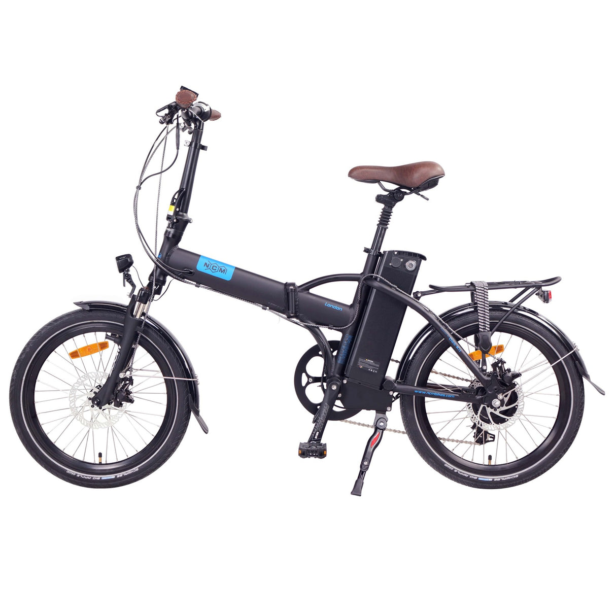 NCM London Folding E-Bike, 250W, 36V 15Ah 540Wh Battery 20"