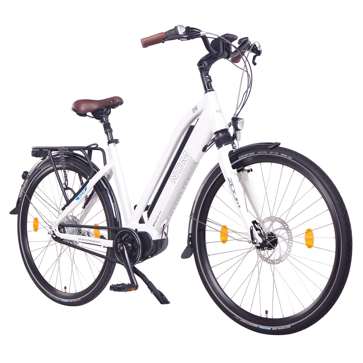 NCM Milano Max N8R 250W 36V 16Ah 576Wh White 28" Trekking E-Bike